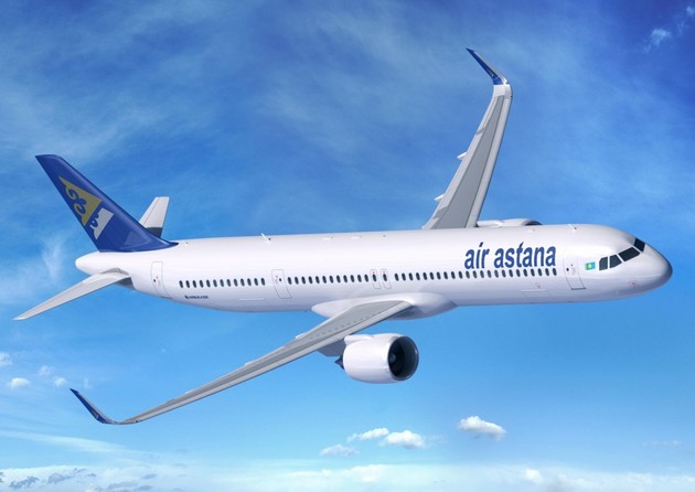  Air Astana    Airbus A321LR