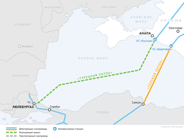 Сербия заинтересована в "Турецком потоке" - Белград
