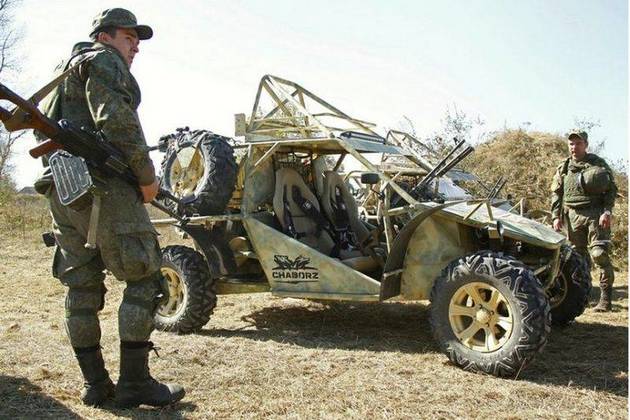 Росгвардия закупила восемь чеченских багги "Чаборз М-3"