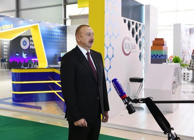 Телеканал "Россия-24" рассказал о выставке Bakutel-2019 