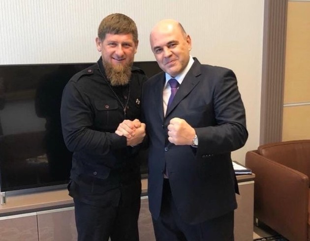 Рамзан Кадыров показал фото с Михаилом Мишустиным