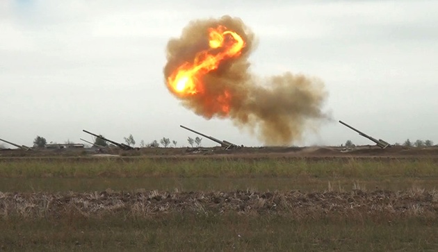 Азербайджанская армия уничтожила командно-налюдательный пункт и танк ВС Армении