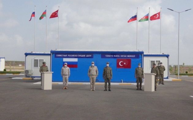 День победы Турции отметили в мониторинговом центре в Агдаме (ФОТО)