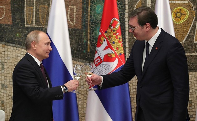 Путин и Вучич обсудили поставки газа