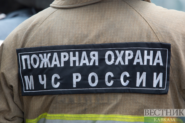 В Москве в результате возгорания жилого дома пострадал человек