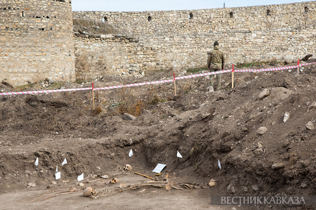Останки жертв Ходжалинской трагедии в Аскеране