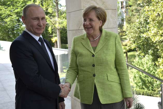 Путин, Меркель и Олланд договорились о продолжении "нормандского формата"