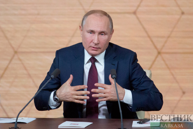 Владимир Путин: мира и процветания нашей великой Родине – России!