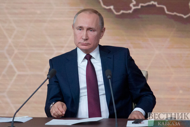 Путин поздравил Армена Саркисяна с юбилеем