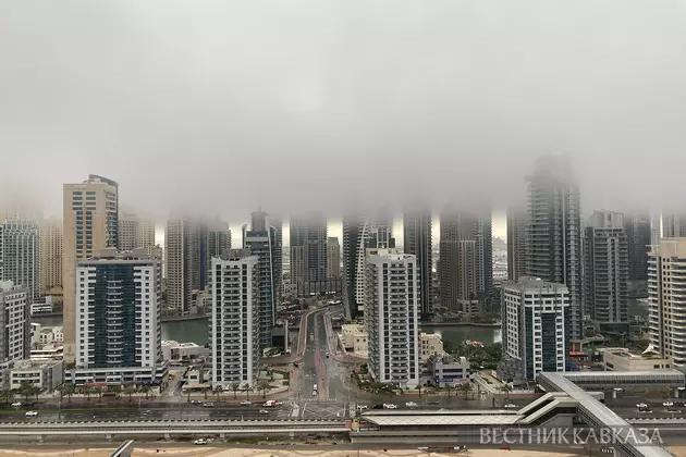 Непогода в Дубае