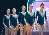 Команда азербайджанских граций завоевала AGF Trophy на Кубке мира по художественной гимнастике в Баку