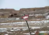 На освобожденных землях Газахского района пограничник подорвался на мине