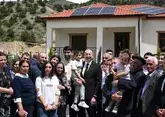 Президент Азербайджана открыл первый жилой комплекс в Шуше 