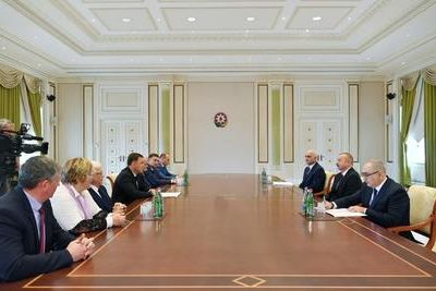 Ильхам Алиев встретился с губернатором Свердловской области