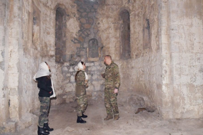 Ильхам Алиев: мы реконструируем разрушенные оккупантами албанские храмы в Хунерли и Туге (ВИДЕО)