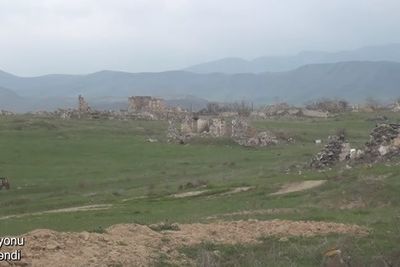 Вот во что ВС Армении превратили азербайджанское село Муганлы Агдамского района (ВИДЕО)