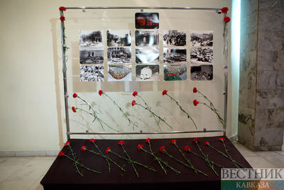 В Москве почтили память жертв массовых убийств азербайджанцев 1918 года