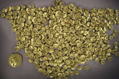 В Германии похищен крупнейший клад кельтского золота