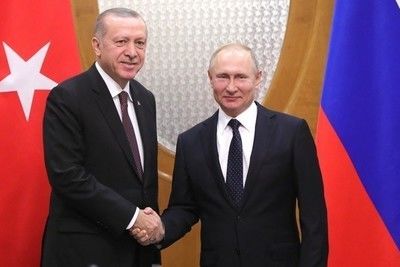 Путин и Эрдоган встретятся