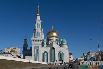 Равиль Гайнутдин показал Московскую Соборную мечеть Джону Теффту