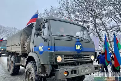 Российские миротворцы разминируют Ходжалы