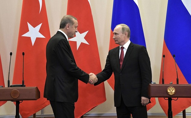 Путин и Эрдоган обсудили сотрудничество по борьбе с коронавирусом