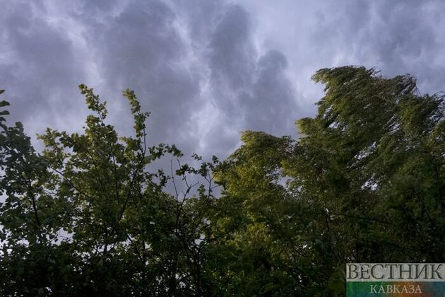 На Ставрополье надвигается сильный дождь с грозой и градом 