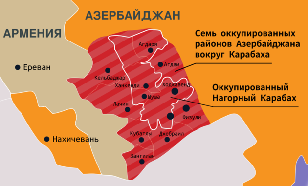 ВС Азербайджана уничтожили позиции двух батальонов ВС Армении