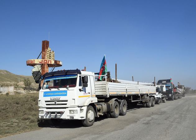 Азербайджан срочно проводит электричество в освобожденные от оккупантов районы (ФОТО)