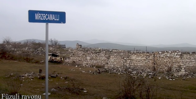 Вот как выглядит село Мирзаджамаллы Физулинского района (ВИДЕО)