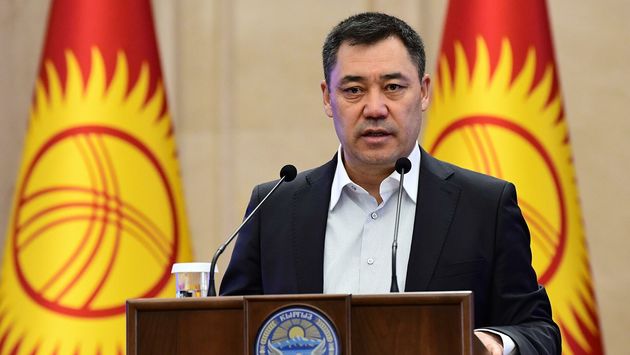 Садыр Жапаров выступил с обращением к народу Киргизии