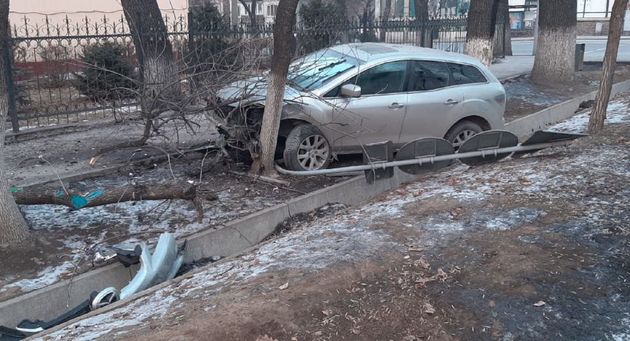 Нетрезвый водитель спровоцировал в Алматы массовое ДТП 