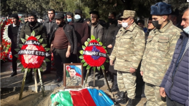Ставшего шехидом военного разведчика похоронили в Кюрдамире