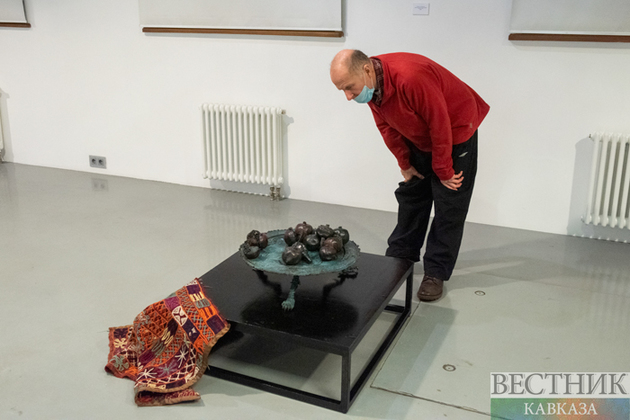 Открытие выставки скульптора Айдына Зейналова в Москве (фоторепортаж)