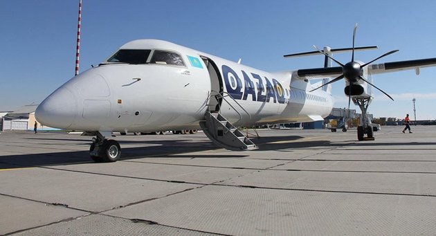 Стали известны подробности аварийной посадки самолета Qazaq Air
