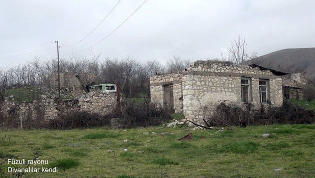 Вот что стало с селом Диваналылар Физулинского района (ВИДЕО) 