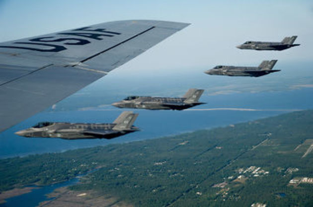 Учения истребителей ВВС США пройдут в среду в Эстонии