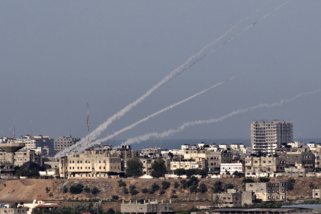 Сектор Газа отметил Новый год запуском ракет по Израилю