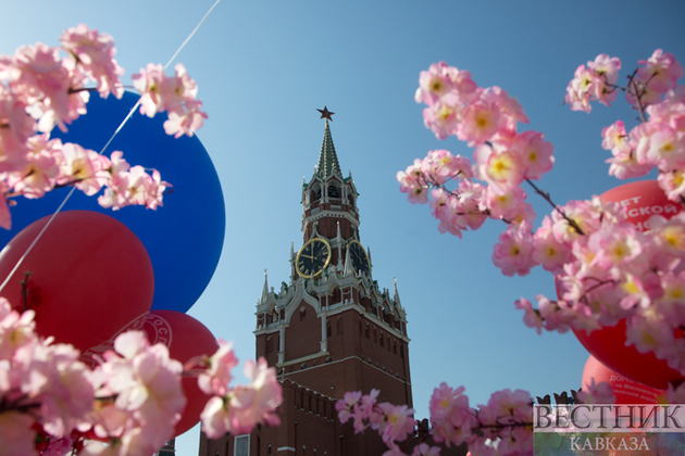 В России отмечают Праздник Весны и Труда
