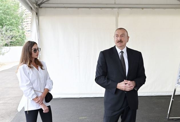 Ильхам Алиев и Мехрибан Алиева совершили поездку в Физулинский и Джебраильский районы