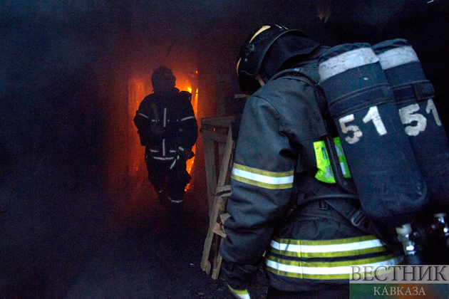 Общежитие горело в Ставрополе