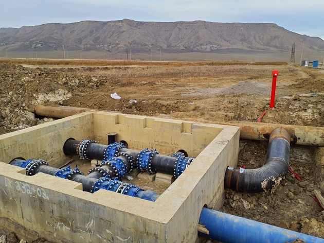 В Дагестане завершилось строительство водовода в Буйнакск