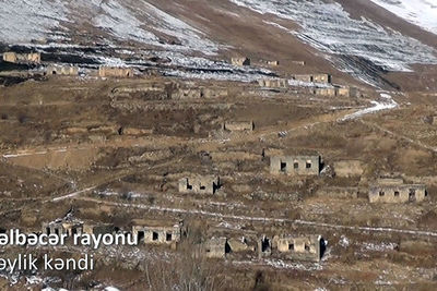 Азербайджан показал, что осталось от села Зейлик за 28 лет оккупации (ВИДЕО)